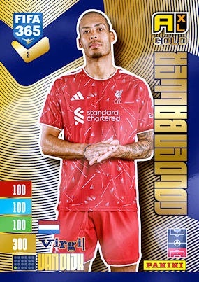 2 Virgil van Dijk Liverpool Golden Baller FIFA 365 2027