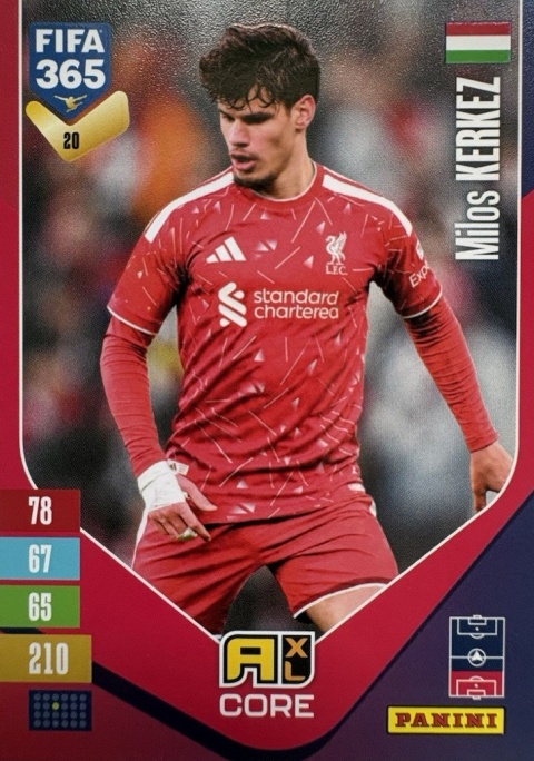 20 Milos Kerkez Liverpool Base FIFA 365 2027