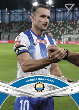 207 Maciej Domański FKS Stal Mielec Base card SportZoo Betclic 1 Liga 2025/26