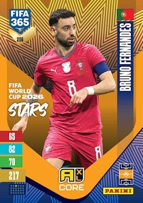 206 Bruno Fernandes Portugal FIFA World Cup 2026 Stars FIFA 365 2027