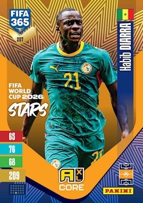 207 Habibi Diarra Senegal FIFA World Cup 2026 Stars FIFA 365 2027
