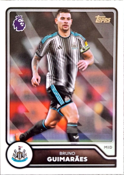 211 Bruno Guimarães Newcastle United Base Topps Premier League 2026/27