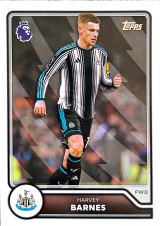 213 Harvey Barnes Newcastle United Base Topps Premier League 2026/27
