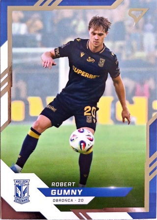 218	Robert Gumny Lech Poznań Base card Sportzoo Ekstraklasa 25/26 seria 2