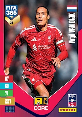 22 Virgil van Dijk Liverpool Base FIFA 365 2027