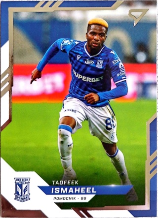 221	Taofeek Ismahell Lech Poznań Base card Sportzoo Ekstraklasa 25/26 seria 2