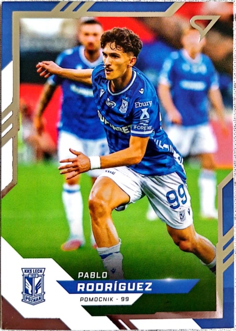 224	Pablo Rodriguez Lech Poznań Base card Sportzoo Ekstraklasa 25/26 seria 2