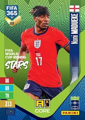 223 Noni Madueke England FIFA World Cup 2026 Stars FIFA 365 2027