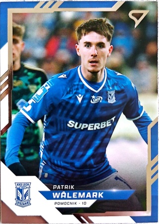 225	Patrik Walemark Lech Poznań Base card Sportzoo Ekstraklasa 25/26 seria 2