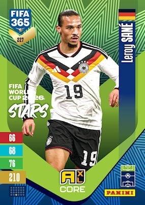 227 Leroy Sané Germany FIFA World Cup 2026 Stars FIFA 365 2027