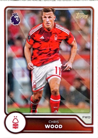 230 Chris Wood Nottingham Forest Base Topps Premier League 2026/27