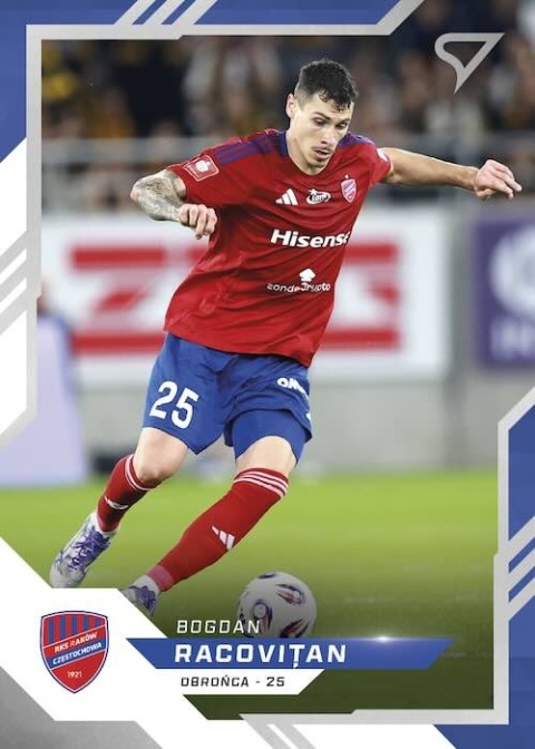 230	Bogdan Racovitan Raków Częstochowa Base card Sportzoo Ekstraklasa 25/26 seria 2