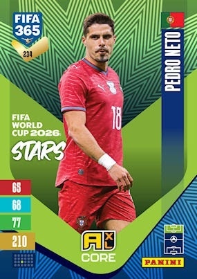 234 Pedro Neto Portugal FIFA World Cup 2026 Stars FIFA 365 2027