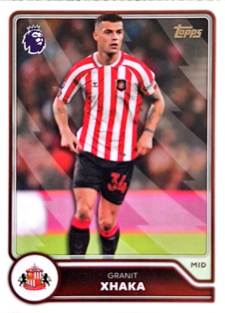 236 Granit Xhaka Sunderland Base Topps Premier League 2026/27