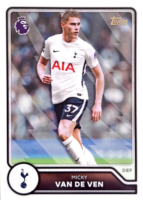 246 Micky van de Ven Tottenham Base Topps Premier League 2026/27