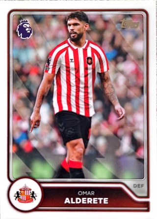 233 Omar Alderete Sunderland Base Topps Premier League 2026/27