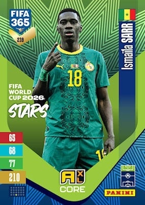 239 Ismaila Sarr Senegal FIFA World Cup 2026 Stars FIFA 365 2027