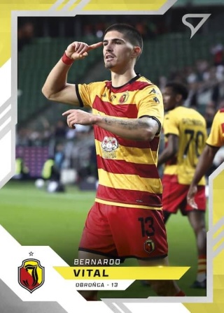 243	Bernardo Vital Jagiellonia Białystok Base card Sportzoo Ekstraklasa 25/26 seria 2