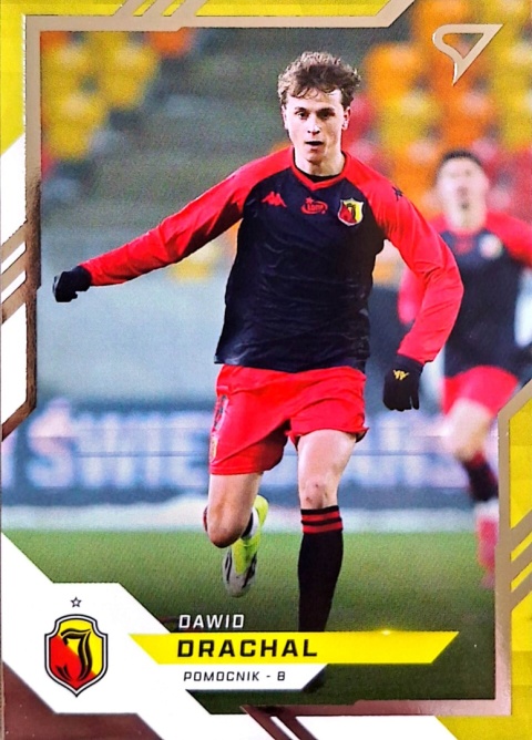244	Dawid Drachal Jagiellonia Białystok Base card Sportzoo Ekstraklasa 25/26 seria 2