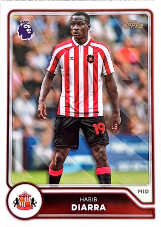 235 Habib Diarra Sunderland Base Topps Premier League 2026/27