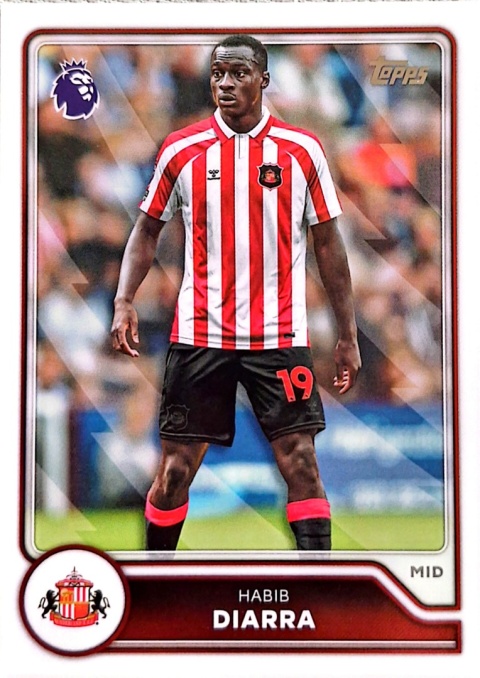 235 Habib Diarra Sunderland Base Topps Premier League 2026/27