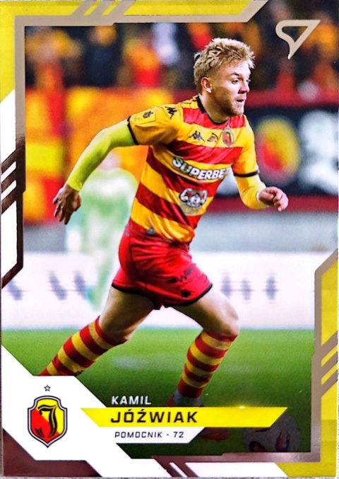245	Kamil Jóźwiak Jagiellonia Białystok Base card Sportzoo Ekstraklasa 25/26 seria 2