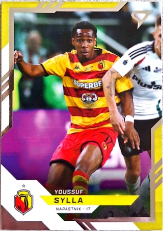 251	Youssuf Sylla Jagiellonia Białystok Base card Sportzoo Ekstraklasa 25/26 seria 2