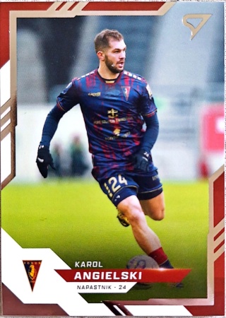 261	Karol Angielski Pogoń Szczecin Base card Sportzoo Ekstraklasa 25/26 seria 2