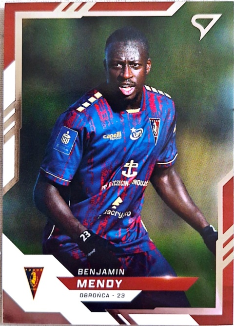 254	Benjamin Mendy Pogoń Szczecin Base card Sportzoo Ekstraklasa 25/26 seria 2