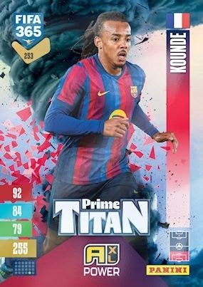 253 Jules Koundé FC Barcelona Prime Titan FIFA 365 2027