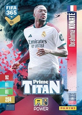 254 Ibrahima Konaté Real Madryt Prime Titan FIFA 365 2027