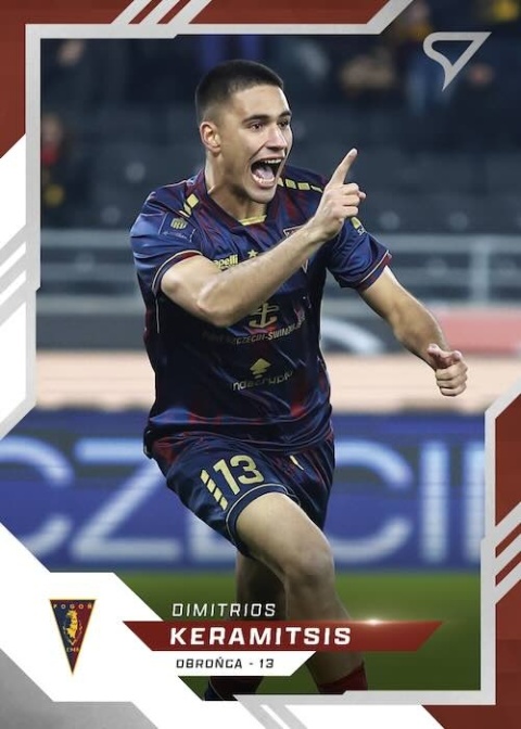 253	Dimitrios Keramitsis Pogoń Szczecin Base card Sportzoo Ekstraklasa 25/26 seria 2