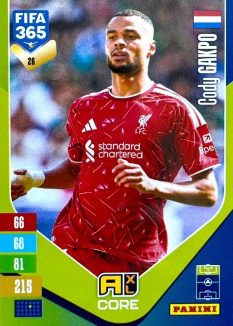 26 Cody Gakpo Liverpool Base FIFA 365 2027
