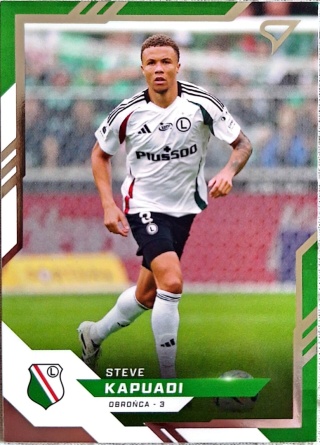 264	Steve Kapuadi Legia Warszawa Base card Sportzoo Ekstraklasa 25/26 seria 2