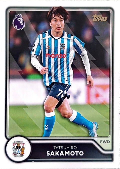 270 Tatsuhiro Sakamoto Coventry City Base Topps Premier League 2026/27