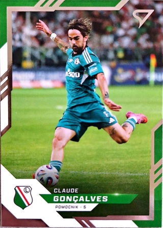 270	Claude Goncalves Legia Warszawa Base card Sportzoo Ekstraklasa 25/26 seria 2