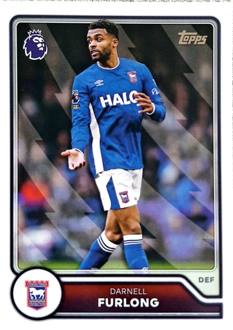 274 Darnell Furlong Ipswich Town Base Topps Premier League 2026/27