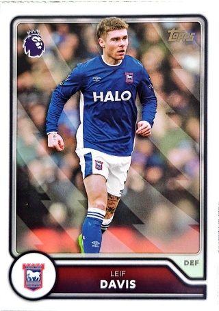 275 Leif Davis Ipswich Town Base Topps Premier League 2026/27