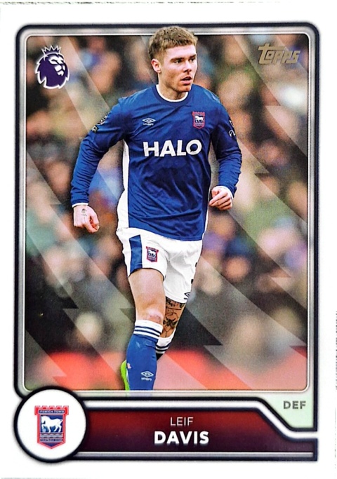 275 Leif Davis Ipswich Town Base Topps Premier League 2026/27