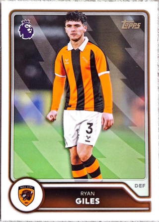 290 Ryan Giles Hull City Base Topps Premier League 2026/27
