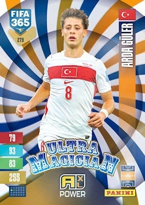 279 Arda Güler Turkiye Ultra Magician FIFA 365 2027