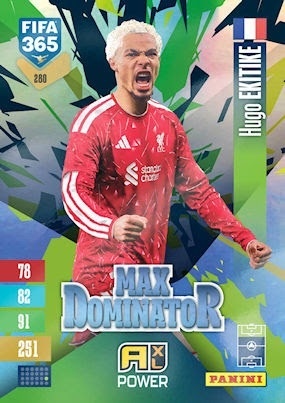 280 Hugo Ekitike Liverpool Max Dominator FIFA 365 2027