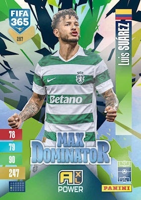 287 Luis Suárez Sporting Max Dominator FIFA 365 2027