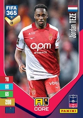 29 Jordan Teze AS Monaco Base FIFA 365 2027