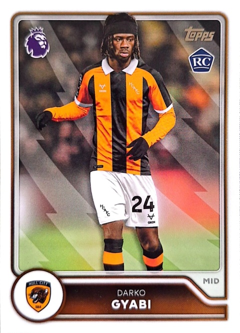 293 Darko Gyabi RC Hull City Base Topps Premier League 2026/27
