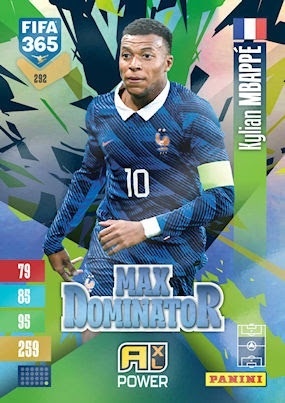 292 Kylian Mbappé France Max Dominator FIFA 365 2027
