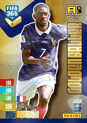 3 Ousmane Dembélé France Golden Baller FIFA 365 2027