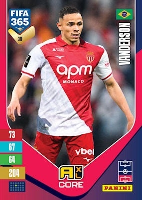 30 Vanderson AS Monaco Base FIFA 365 2027