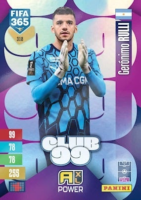 318 Gerónimo Rulli Olympique Marsylia Club 99 FIFA 365 2027