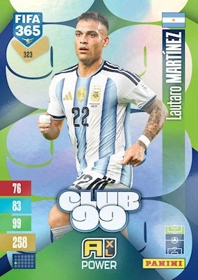 323 Lautaro Martínez Inter Club 99 FIFA 365 2027